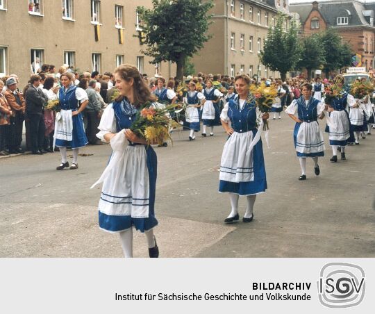 Festumzug zum Tag der Sachsen