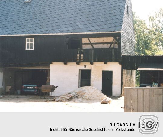 Scheune mit Laubengang in Altmittweida