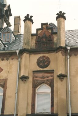 Bild: Fassade am Hospital in Rochlitz