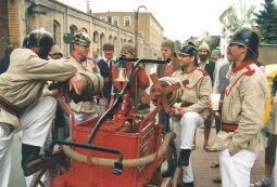 Bild: Historische Feuerwehruniform zum Tag der Sachsen in Rochlitz
