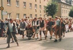 Bild: Wittgensdorfer Feuerwehr zum Tag der Sachsen in Rochlitz