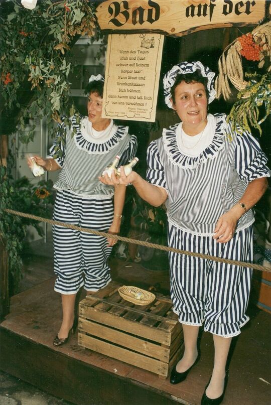 Auf dem Markt in Penig zum Tag der Sachsen