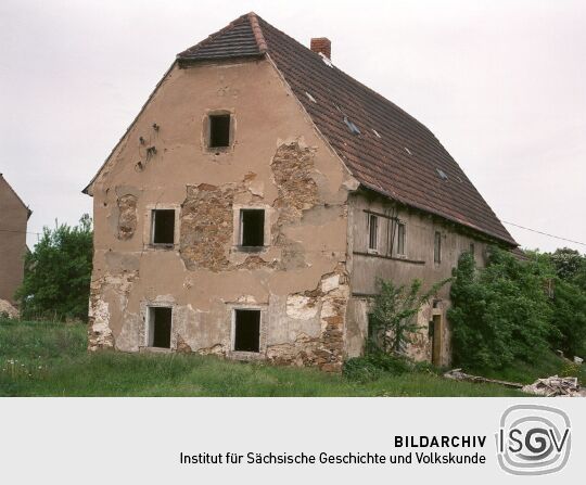 Leerstehendes Bauernhaus in Glaubitz