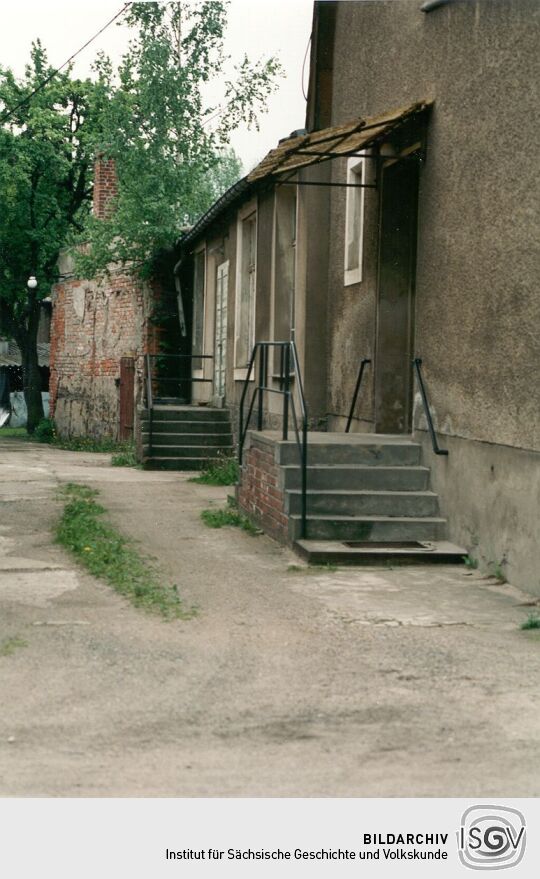 Hauseingänge von Wohnhäusern in Gröditz