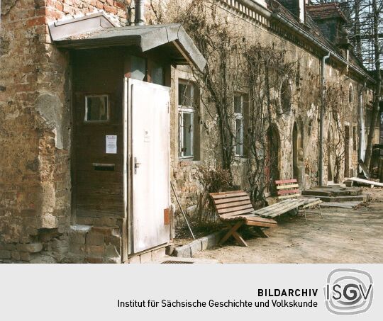 Seitengebäude des Schlosses in Schönfeld