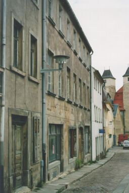 Bild: Altes Pflaster in Freiberg - Domgasse