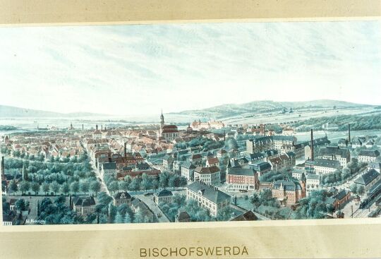 Historische Aufnahme von Bischofswerda