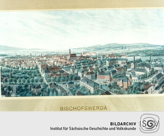 Historische Aufnahme von Bischofswerda