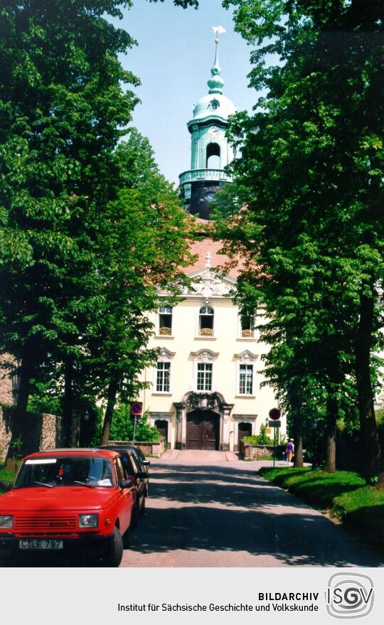 Allee zum Schloß in Lichtenwalde