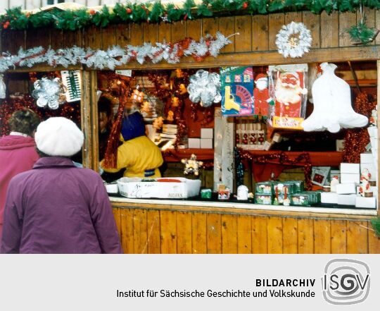 Riesaer Weihnachtsmarkt 1993
