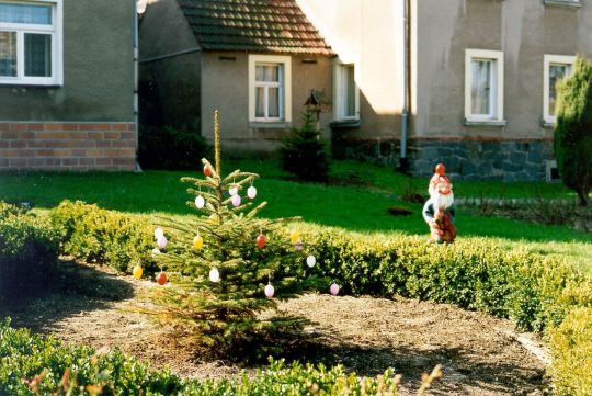 Garten an der Hauptstraße 12 in Würschnitz