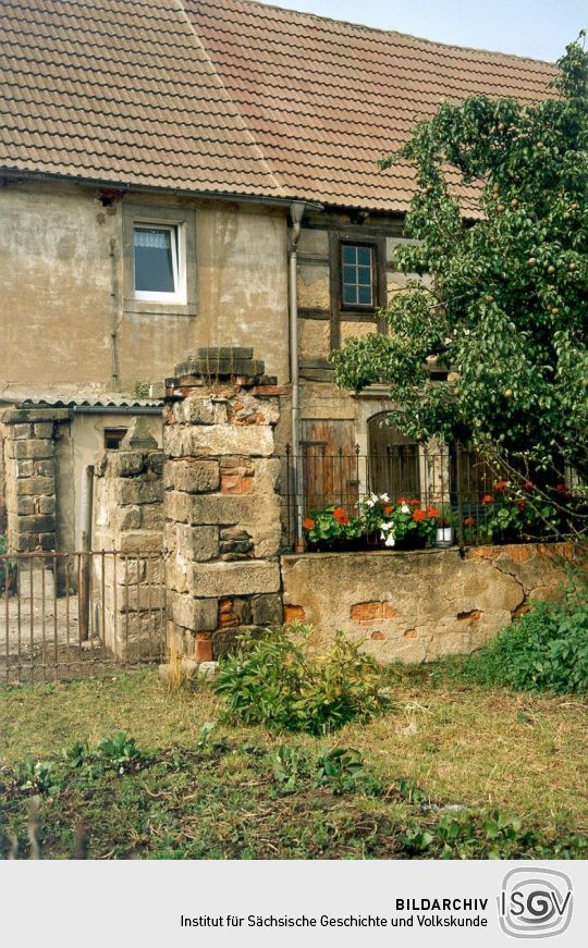 Wohnhaus an der Hauptstraße in Oelsitz/Riesa