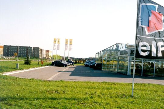 Autohaus im Gewerbegebiet in Glaubitz