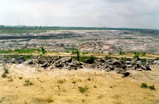 Alter Tagebau in Espenhain