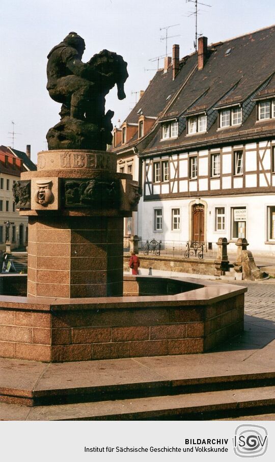 Brunnen am Wurzener Markt