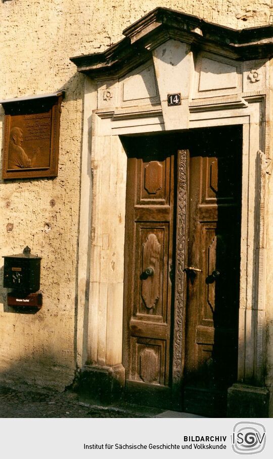 Portal des Ringelnatz-Geburtshauses