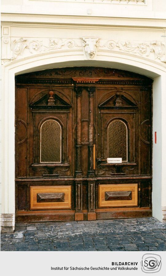 Portal am Wurzener Domplatz