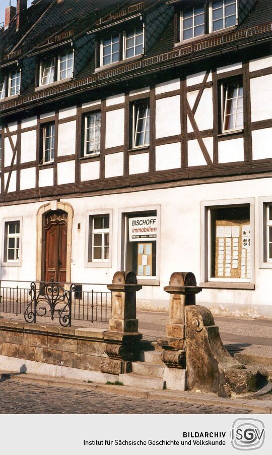 Fachwerkhaus am Markt 1 in Wurzen