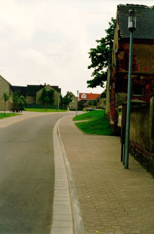 Erneuerter Straßenraum in Dahlitzsch