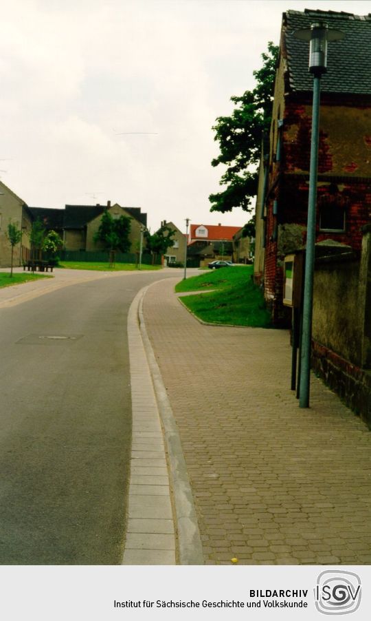 Erneuerter Straßenraum in Dahlitzsch