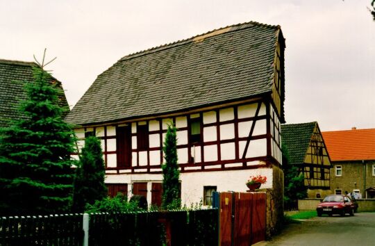 Fachwerkscheune in Wyhra