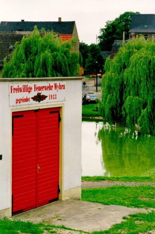 Spritzenhaus der Freiwilligen Feuerwehr von Wyhra