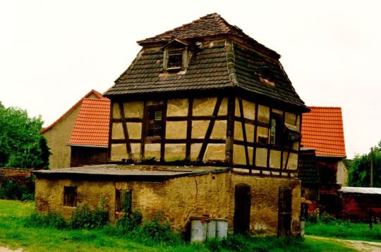 Taubenhaus des alten Rittergutes in Auligk