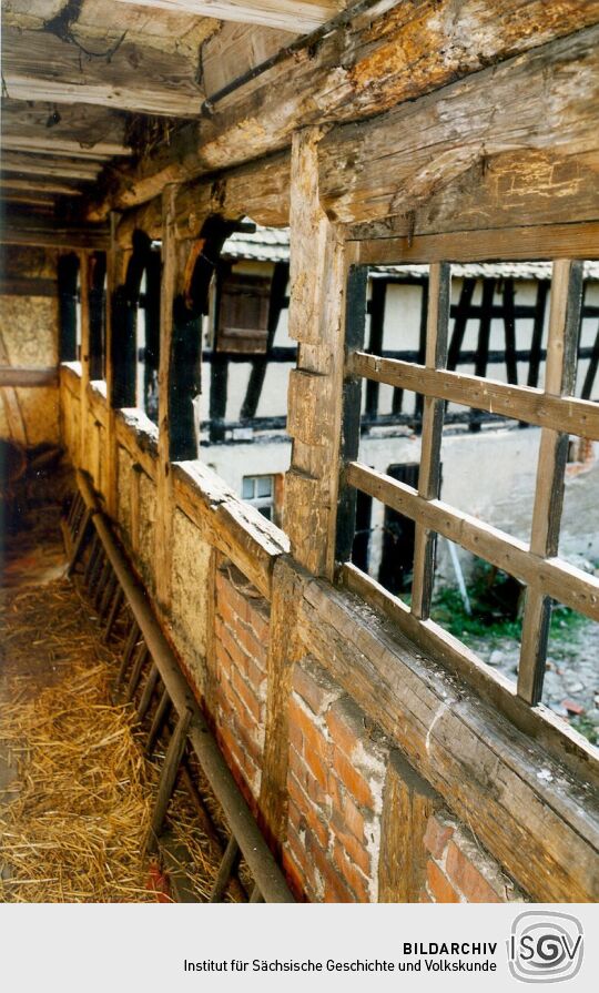 Stallscheune eines ehemaligen Bauernhofes in Breunsdorf