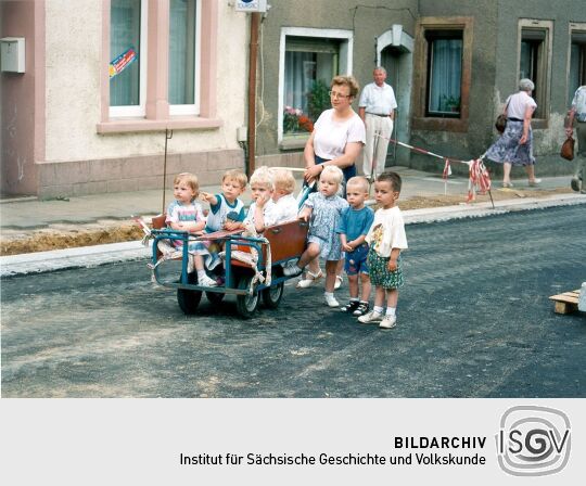 Kindergartenausflug in Frohburg