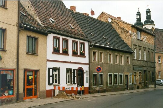 Häuserfront in Pegau