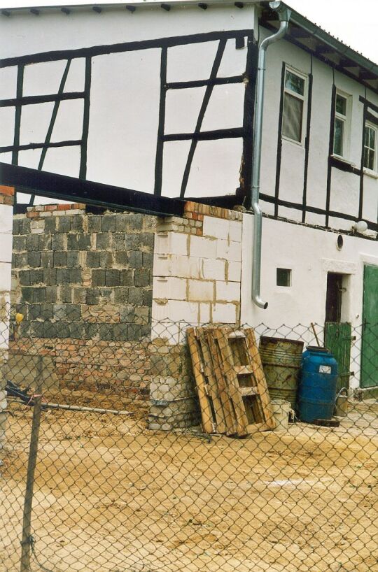 Bau einer Garage in Altengroitzsch