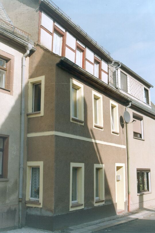 Wohnhaus in der Frohburger Webergasse