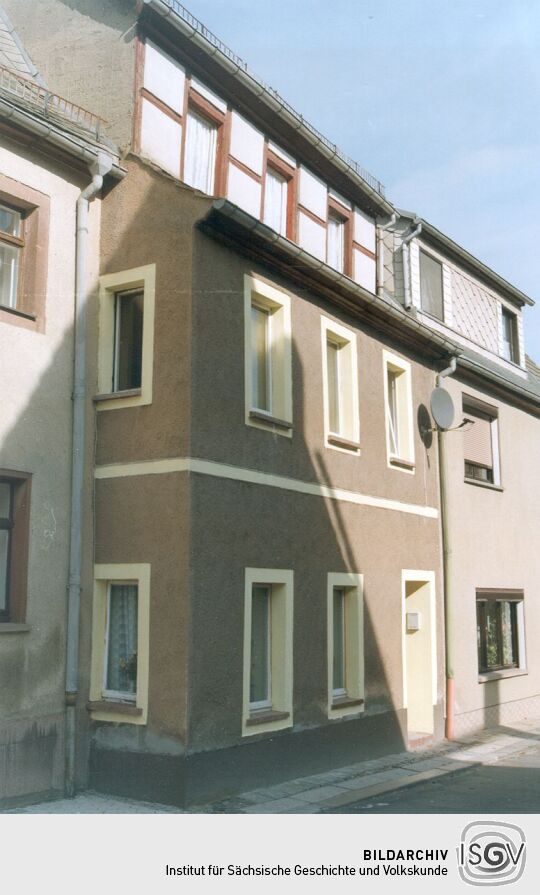 Wohnhaus in der Frohburger Webergasse