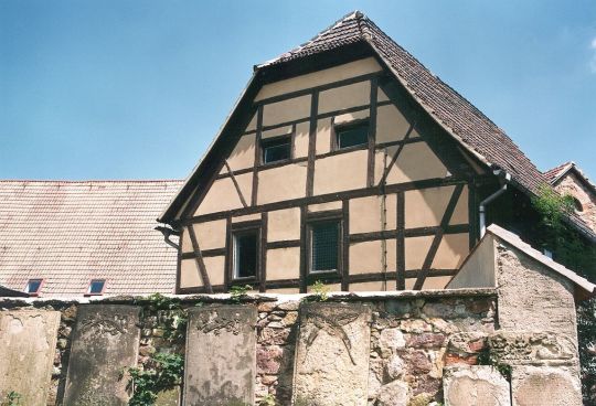 Pfarrscheune in Kohren-Sahlis