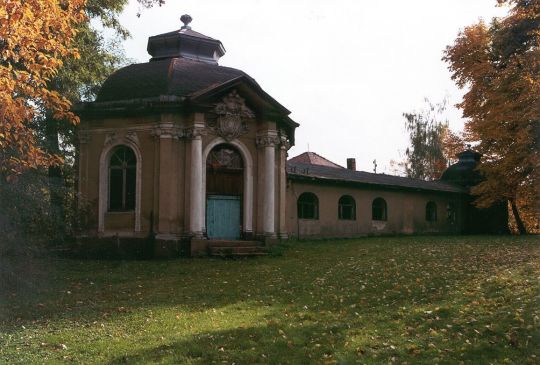 Im Park des Sahlis-Kohrener Rittergutes