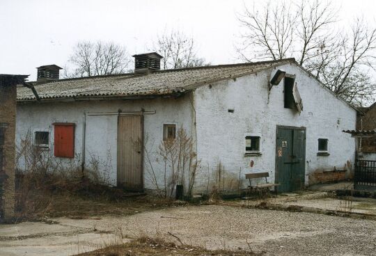 Ehemalige Schweinemastanlage in Lötzschena