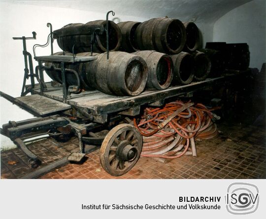 Bierwagen der ehemaligen Schloßbrauerei Blankenhain