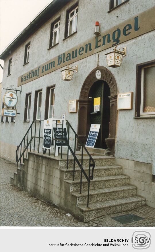 Gasthof "Blauer Engel" in Schkeuditz
