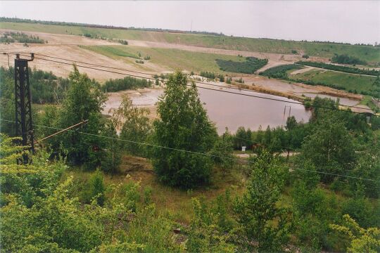 Tagebaurestloch bei Bockwitz