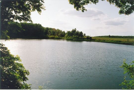 Tagebaurestloch "Adria" bei Borna