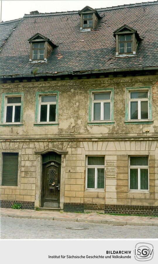 Leerstehendes Wohnhaus in Pegau