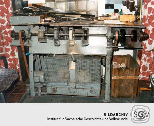 Schuhmacherwerkstatt in Polenz