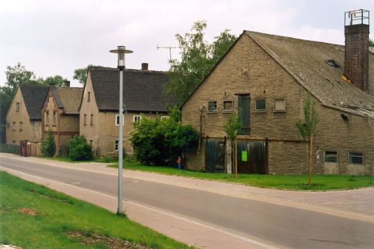 Dorfstraße in Dahlitzsch