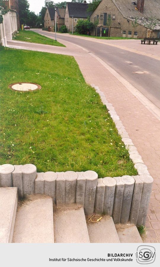 Dorfstraße in Pötzschau/ Dahlitzsch