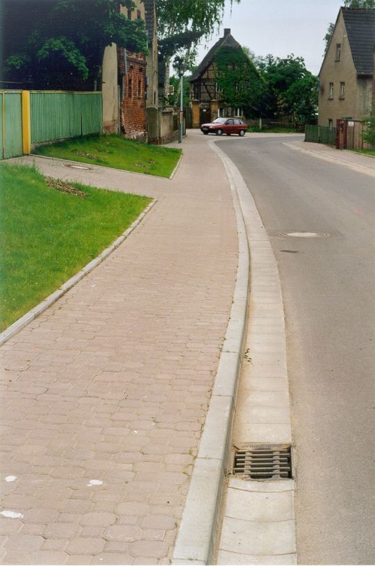 Dorfstraße in Dahlitzsch