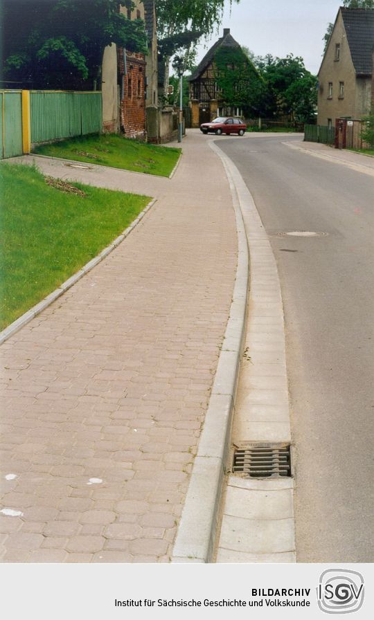 Dorfstraße in Dahlitzsch