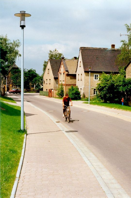 Dorfstraße in Dalitzsch