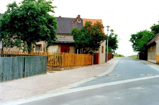 Dorfstraße in Dalitzsch