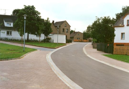 Dorfstraße in Dahlitzsch