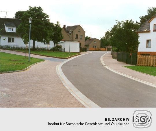 Dorfstraße in Dahlitzsch